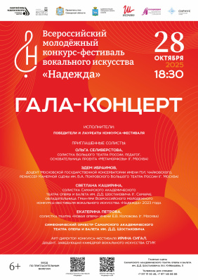 Гала-концерт молодежного конкурса-фестиваля вокального искусства «Надежда»